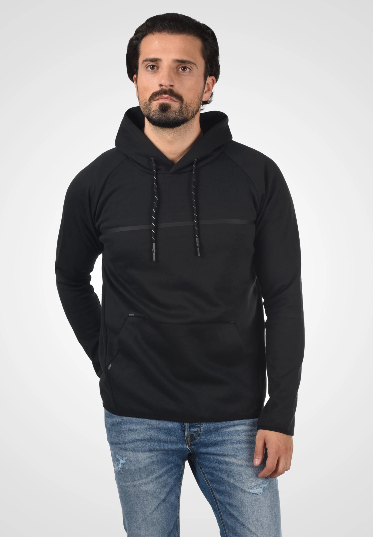 Indicode Jeans Idnanticoke - Hoodie - Black 1 Indicode Jeans Idnanticoke - Hoodie - Black