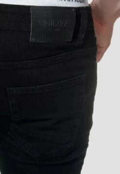 Indicode Jeans Stretch - Slim Fit Jeans - Ultra Black -Indicode Jeans Verkoop d147f0114e2d4ab8a8904e75e965ae5d