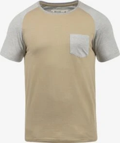 Indicode Jeans T-shirts Shirt Gresham Heren Beige