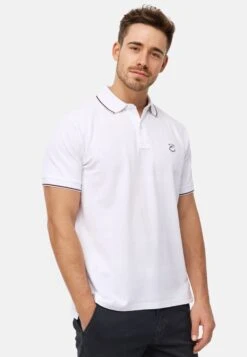 Indicode Jeans Polos Shirt Wallo Heren Wit -Indicode Jeans Verkoop d33793f9db05dcdb3417266c8ba4b996