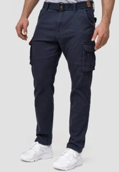 Indicode Jeans Mathen - Cargobroek - Navy -Indicode Jeans Verkoop d350d7e8c86144a89447329774b6ef84