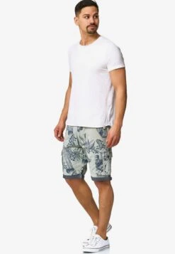 Indicode Jeans Cargo Shorts Regular Cargobroek Albert Heren Blauw / Azuur -Indicode Jeans Verkoop d3885189b9b4362b8d16fee1ceea973c