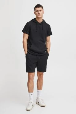 Indicode Jeans Sweat Shorts Regular Broek Nilsson Heren Zwart -Indicode Jeans Verkoop d3c6849c8097133aac06c9490eeae878