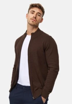 Indicode Jeans Lau - Sweater Met Rits - Dk Brown Mix -Indicode Jeans Verkoop d3d30856defd463bb56917c5ddb8a757