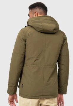 Indicode Jeans Parkas Winterparka Waters Heren Olijfgroen -Indicode Jeans Verkoop d3df359bc2519934e87430c39fdfa19b
