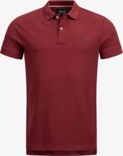 Indicode Jeans Polos Shirt Wadim Heren Bordeaux