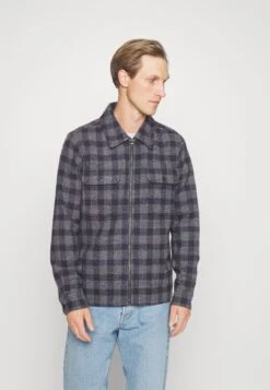 Indicode Jeans Inziki - Overhemd - Navy -Indicode Jeans Verkoop d404ae7493b44be4bc101153efa0f448