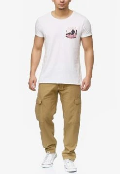 Indicode Jeans Cargobroeken Regular Cargobroek Leonardo Heren Sand -Indicode Jeans Verkoop d43ef63f8572404cd813721e2debb861