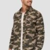 Indicode Jeans Langarm - Overhemd - Dired Camouflage