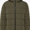 Indicode Jeans Winterjassen Winterjas Herschel Heren Olijfgroen
