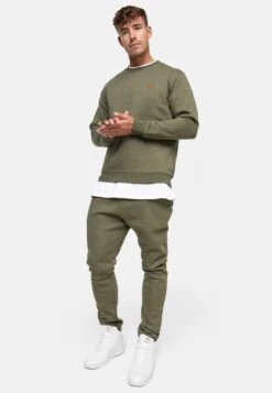 Indicode Jeans Sweatpants Regular Broek Richmond Heren Olijfgroen -Indicode Jeans Verkoop d52bb0136f14c8f2c94bd9127697afb6