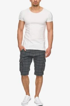 Indicode Jeans Cargo Shorts Regular Cargobroek Heren Grijs -Indicode Jeans Verkoop d574fba6109b90f73eace37323f9d8d9