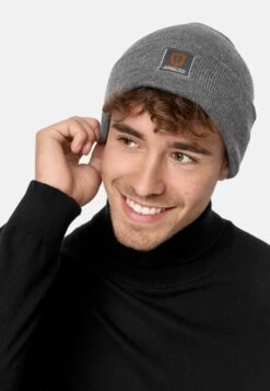 Indicode Jeans Mutsen Muts Vulcano Heren Grijs Gemêleerd / Zwart -Indicode Jeans Verkoop d586b614e172bd90a4b794c4ffce1501