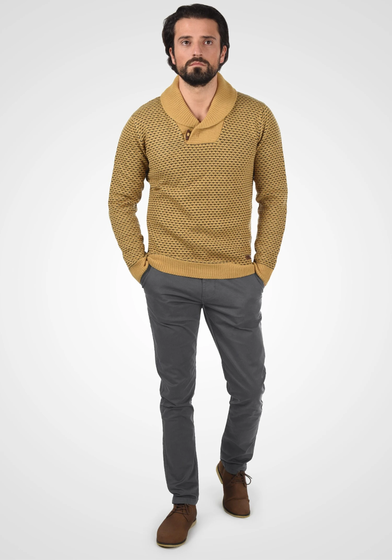 Indicode Jeans Chinos Regular Chino Penefal Heren Grijs / Basaltgrijs / Donkergrijs 3 Indicode Jeans Chinos Regular Chino Penefal Heren Grijs / Basaltgrijs / Donkergrijs - Image 3