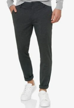 Indicode Jeans Chinos Regular Chino Rodekro Heren Basaltgrijs -Indicode Jeans Verkoop d6856fe9aa5b2c51b1ed12717e0910ee