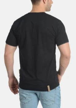 Indicode Jeans T-shirts Shirt Tony Heren Zwart -Indicode Jeans Verkoop d6c2222a41ba890fd7e9b2e19b46e21c