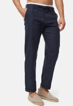 Indicode Jeans Pantalons Regular Broek Clio Heren Navy -Indicode Jeans Verkoop d719a50ccf294a3999f1ee4bb7dc52a5