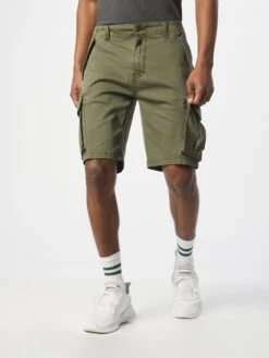 Indicode Jeans Cargo Shorts Regular Cargobroek Sully Heren Olijfgroen -Indicode Jeans Verkoop d73414b539a3e5772aae733a5644df46