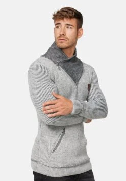 Indicode Jeans Dane - Trui - Light Grey -Indicode Jeans Verkoop d7541f44da7b464687849cd80cdeb07d