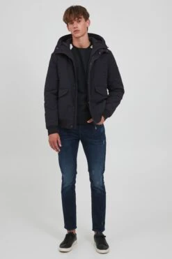 Indicode Jeans Donsjassen Winterjas Heren Zwart -Indicode Jeans Verkoop d76b102236b0d2634f7187a0335758b9