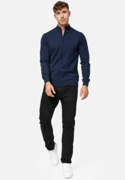 Indicode Jeans Vesten Gebreid Vest Lau Heren Navy -Indicode Jeans Verkoop d7adc376132b27d416ecf27ba8d76166