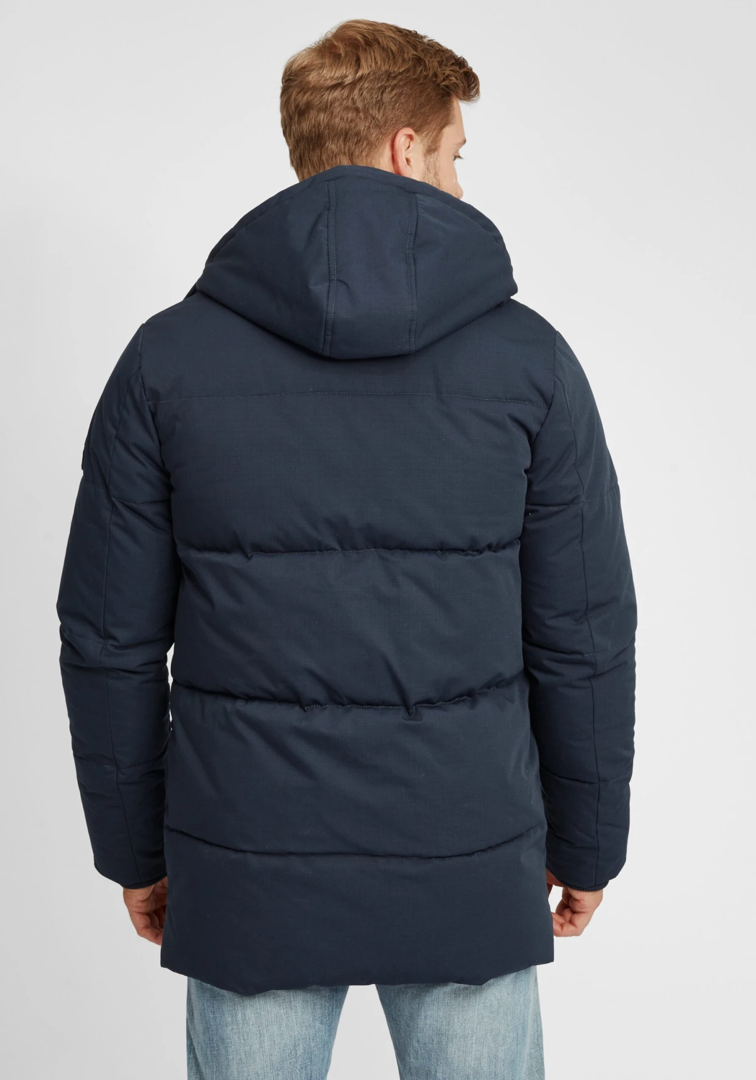 Indicode Jeans Parkas Winterparka Cavert Heren Marine / Navy / Donkerblauw 4 Indicode Jeans Parkas Winterparka Cavert Heren Marine / Navy / Donkerblauw - Image 4