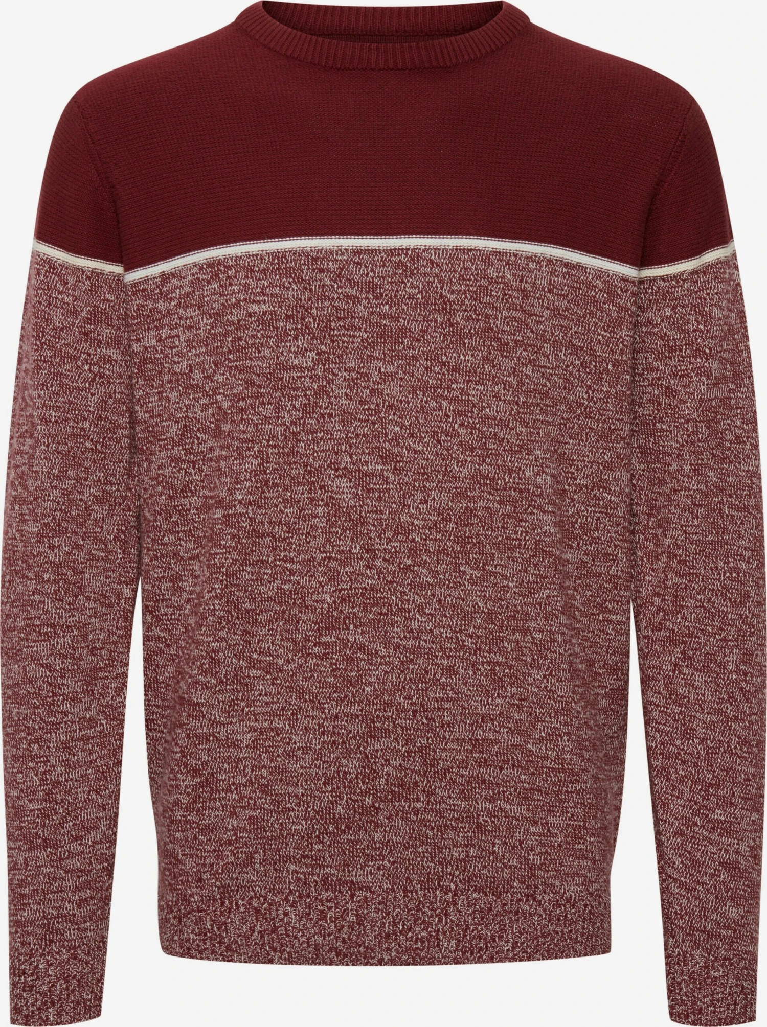 Indicode Jeans Crewneck Truien Trui LYNN Heren Rood 1 Indicode Jeans Crewneck Truien Trui LYNN Heren Rood