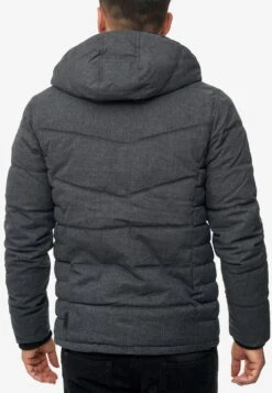 Indicode Jeans Winterjassen Winterjas Circus Heren Donkergrijs -Indicode Jeans Verkoop d933bf1f81be2000486b3c8343019099