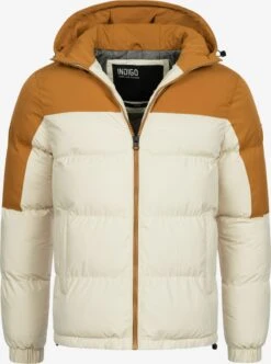 Indicode Jeans Winterjassen Winterjas Danix Heren Crème