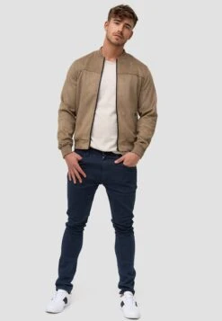 Indicode Jeans Leren Jassen Tussenjas Ibon Heren Beige -Indicode Jeans Verkoop dc2fe8311a9bb82ba3c2fea17927cfee