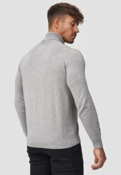 Indicode Jeans Coltruien Trui Kerwin Heren Grijs -Indicode Jeans Verkoop dc397876ea0e3cf2fdd11ac7769bd3f6