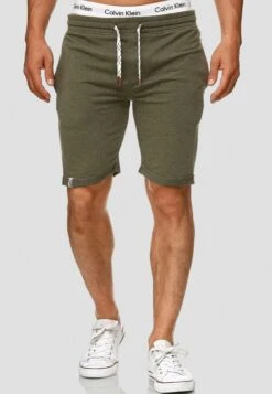 Indicode Jeans Shorts Regular Broek Eddy Heren Antraciet / Kaki -Indicode Jeans Verkoop dc656cafc1c3d285b8fd088b0a845b4c