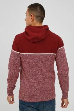 Indicode Jeans Hoodies Trui LYNDE Heren Bordeaux -Indicode Jeans Verkoop ddd34e4faf5331c5a556dfbac1c03ca8