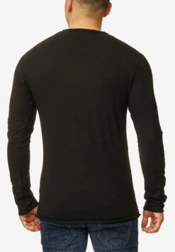 Indicode Jeans Longsleeves Shirt Willbur Heren Zwart -Indicode Jeans Verkoop de314e19305b92fd26c15df28324c38d