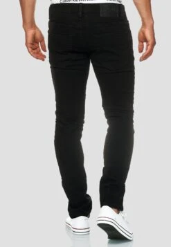 Indicode Jeans Stretch - Slim Fit Jeans - Ultra Black -Indicode Jeans Verkoop dea97616081043f78f2bee19889ea8cf