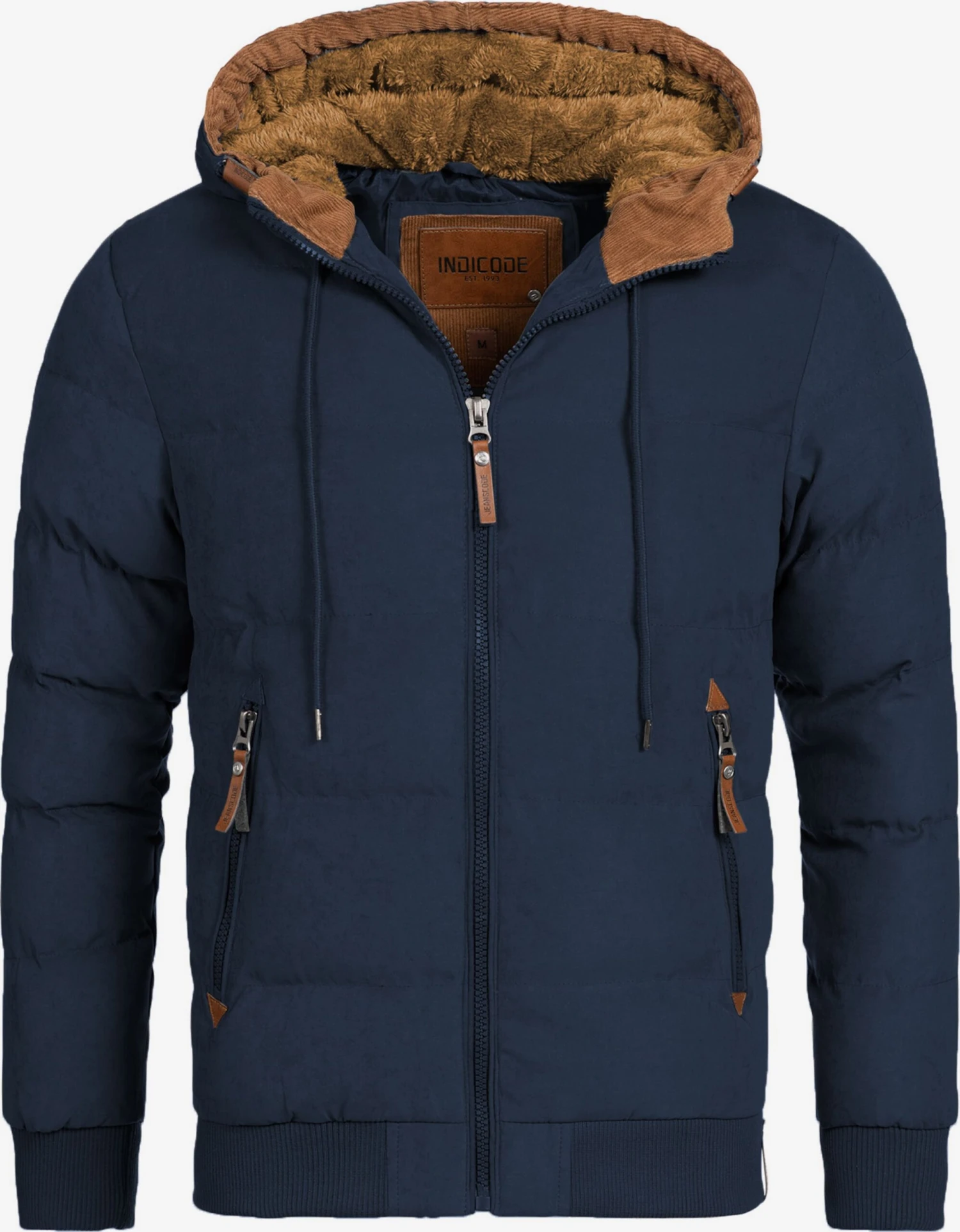 Indicode Jeans Winterjassen Winterjas Adeline Heren Navy 1 Indicode Jeans Winterjassen Winterjas Adeline Heren Navy