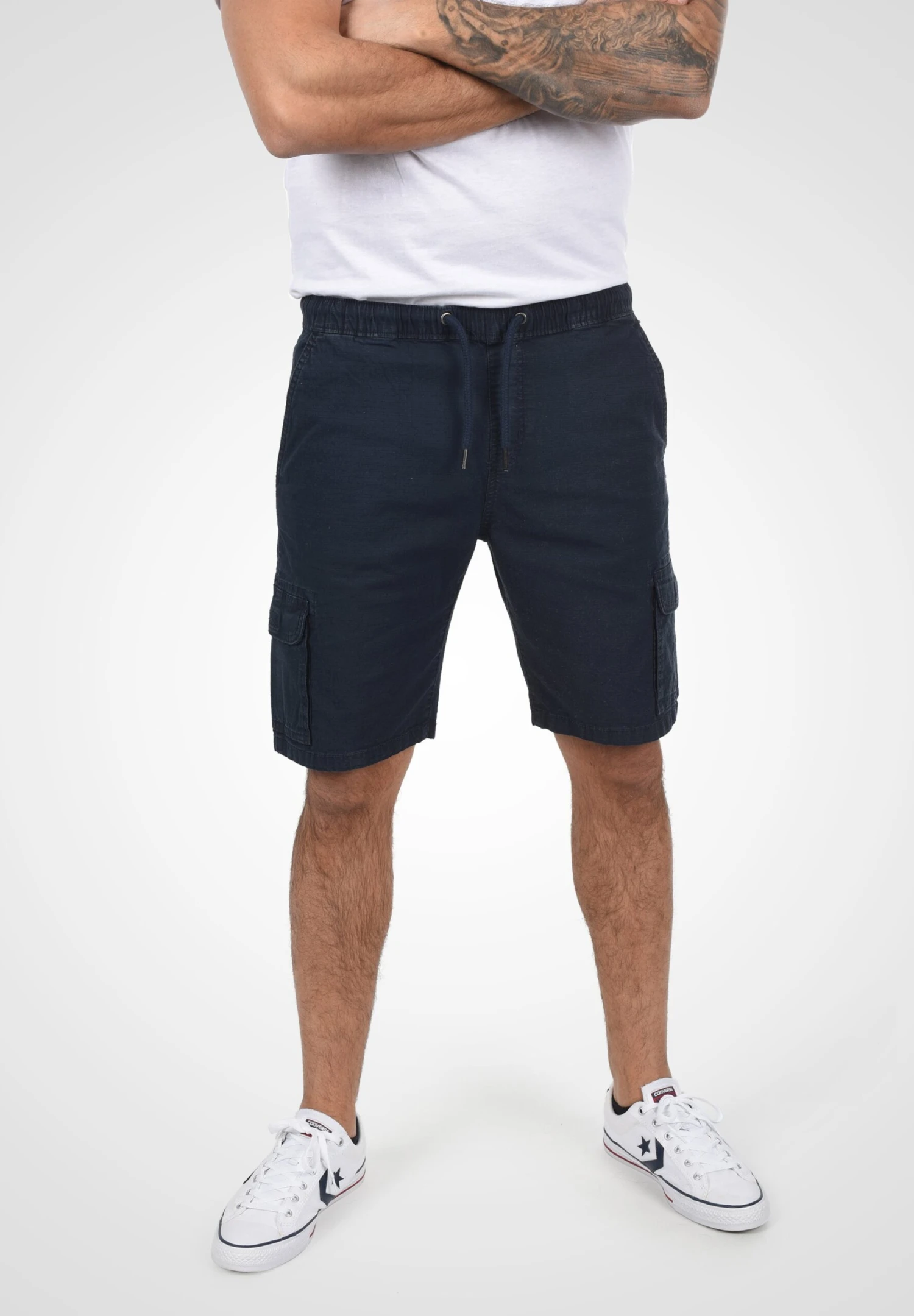 Indicode Jeans Frances - Shorts - Navy 1 Indicode Jeans Frances - Shorts - Navy