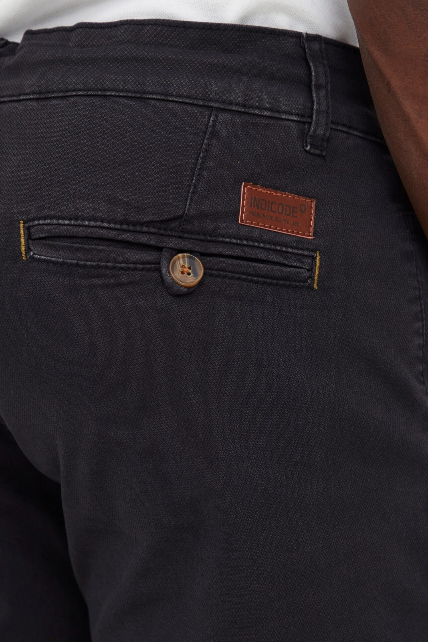 Indicode Jeans Shorts Regular Broek MIKA Heren Zwart 5 Indicode Jeans Shorts Regular Broek MIKA Heren Zwart - Image 5