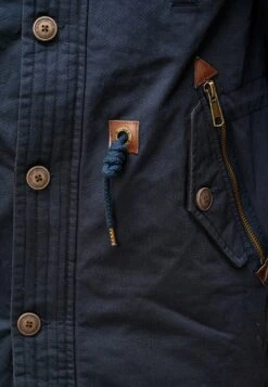 Indicode Jeans Parkas Winterparka Barge Heren Donkerblauw -Indicode Jeans Verkoop df75288bbde118a85b86aadd4662fafc