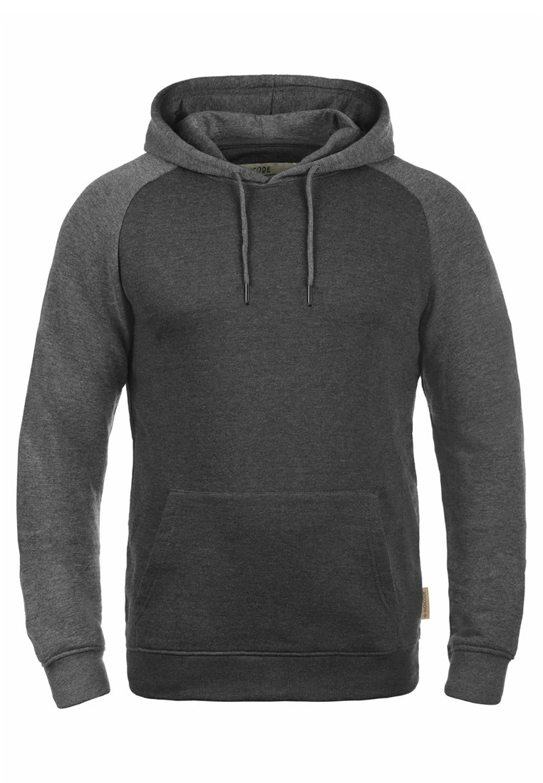 Indicode Jeans Elliot - Hoodie - Charcoal 3 Indicode Jeans Elliot - Hoodie - Charcoal - Image 3