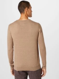 Indicode Jeans Crewneck Truien Trui Heren Beige -Indicode Jeans Verkoop e09e4879350b92509f0f61747d8676aa