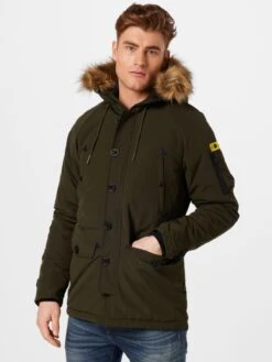 Indicode Jeans Parkas Winterparka Heren Olijfgroen -Indicode Jeans Verkoop e1025f2f7e5d497b989a5744198d1443