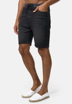 Indicode Jeans Ettore - Jeansshort - Black -Indicode Jeans Verkoop e1080afa27374a3090c871bc2d9acf18