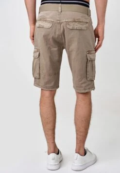 Indicode Jeans Shorts Regular Broek Blixt Heren Grijs -Indicode Jeans Verkoop e1b8fc309884861d40feacd6716d565b