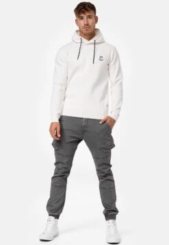 Indicode Jeans Cargobroeken Regular Cargobroek Heren Grijs -Indicode Jeans Verkoop e24136fdd5da94701703cbd72380f155