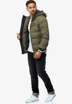Indicode Jeans Winterjassen Winterjas Bacon Heren Olijfgroen -Indicode Jeans Verkoop e2b434aad2d7b480f561c52fb70ffdf9