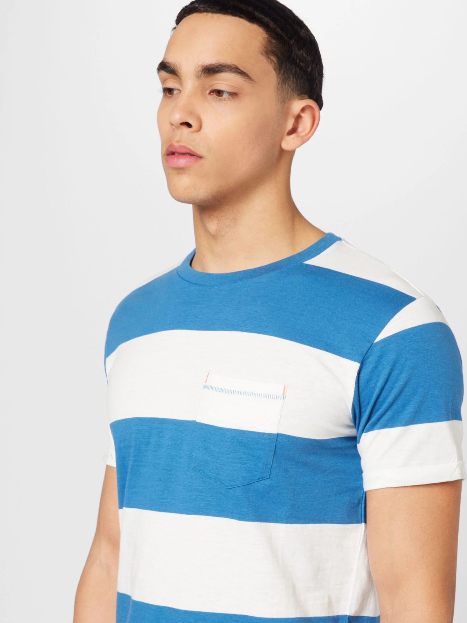 Indicode Jeans T-shirts Shirt Linus Heren Azuur 2 Indicode Jeans T-shirts Shirt Linus Heren Azuur - Image 2