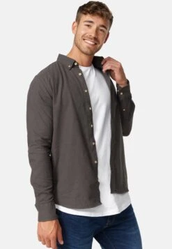 Indicode Jeans Langarm Riverside - Overhemd - Raven -Indicode Jeans Verkoop e39a94b2cd4f4e6899f8341d006e4e9c