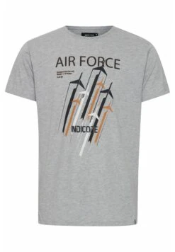 Indicode Jeans Idronny - T-Shirt Print - Light Grey Mix 11 Indicode Jeans Idronny - T-Shirt Print - Light Grey Mix -Indicode Jeans Verkoop e3a07953b6ab40889e4bf5c6711640b8