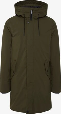 Indicode Jeans Parkas Winterparka Fido Heren Groen / Kaki / Olijfgroen